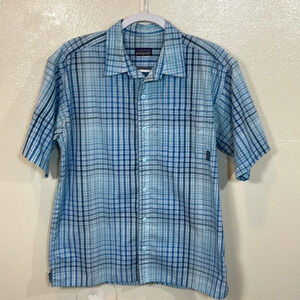 Patagonia Men's Short-Sleeved Pucker ware Shirt size Large